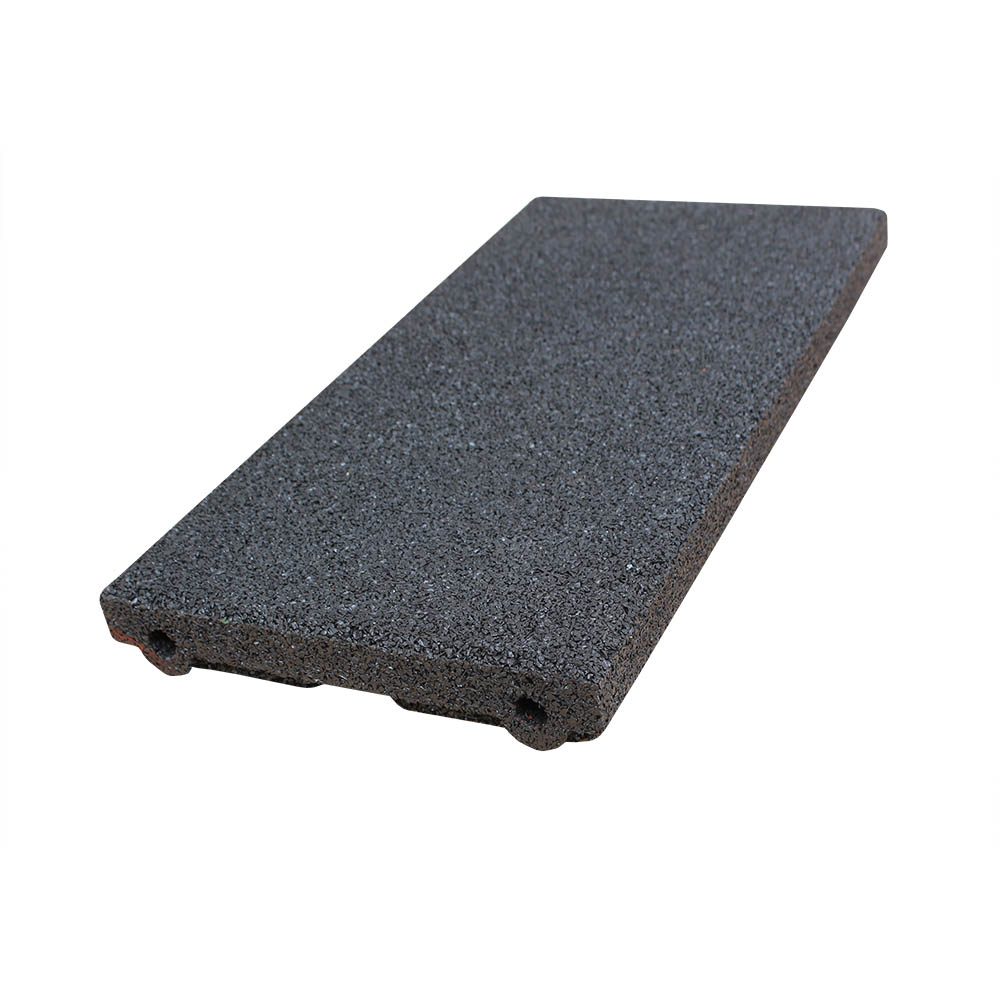 Fallschutzplatten halb Schwarz