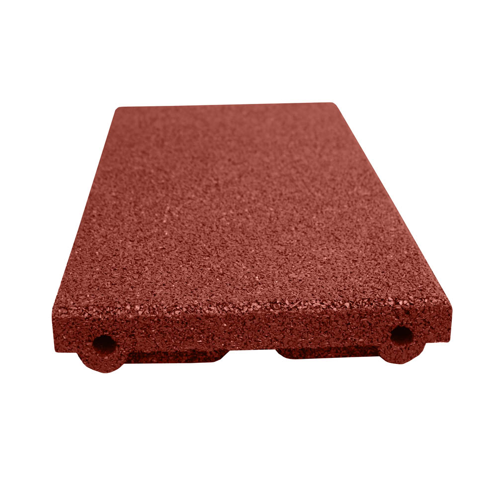 Fallschutzplatten halb Rotbraun
