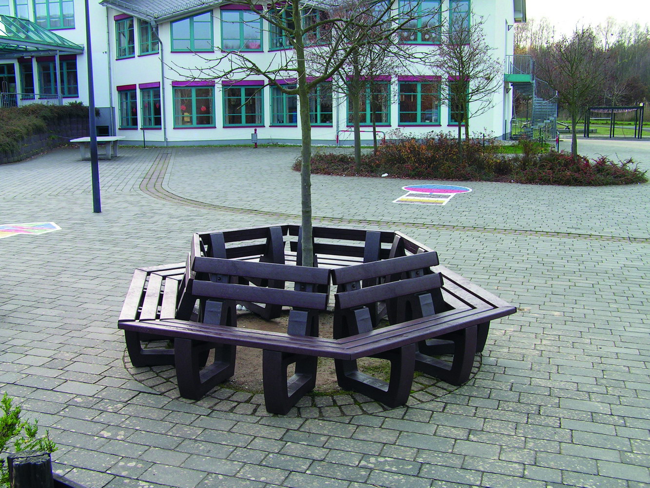 Rundbank Gatton - Recycling-Kunststoff