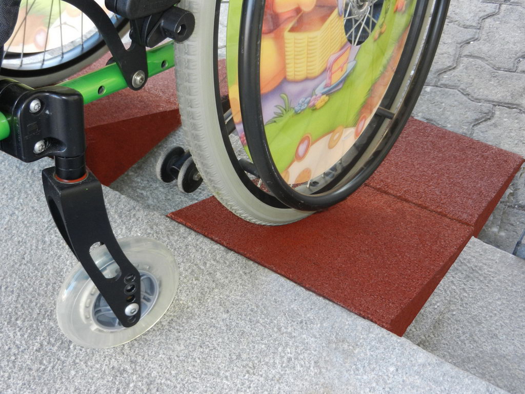 Rollstuhl Treppe
