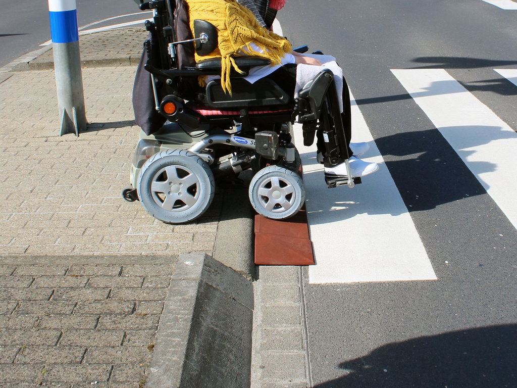 Bordsteinkanten Rampe Bordstein Hürde