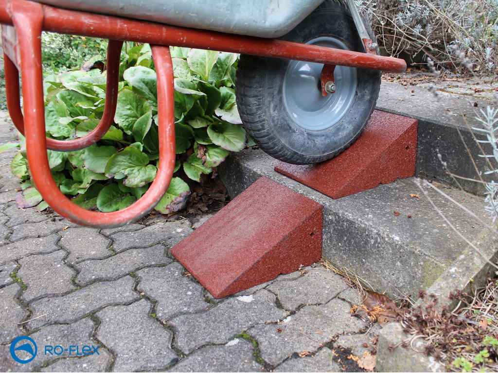 Schubkarre Gartentreppe Treppenrampe