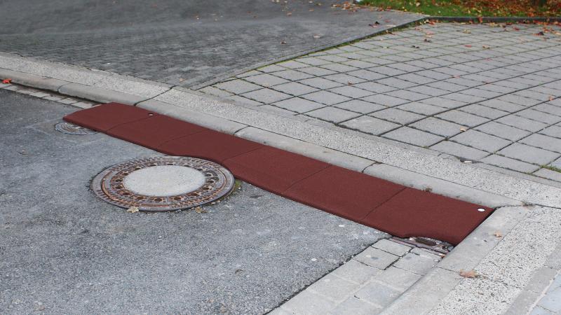 Mulden-Rampen 6 m Set´s verschiedene Höhen Rotbraun