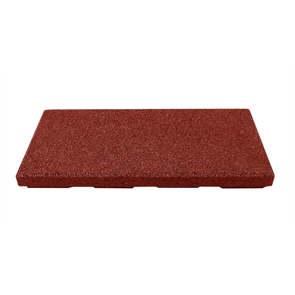 Fallschutzplatten halb Rotbraun