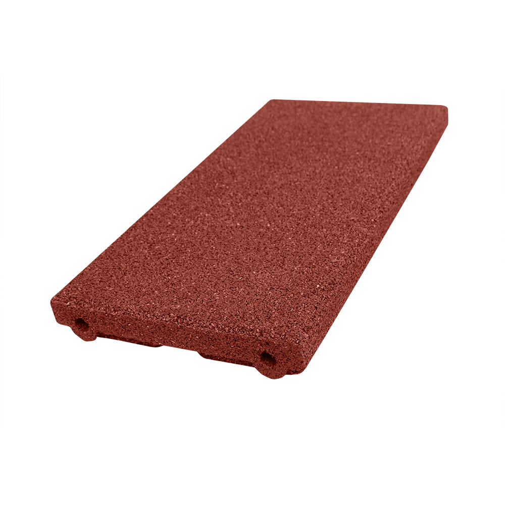 Fallschutzplatten halb Rotbraun