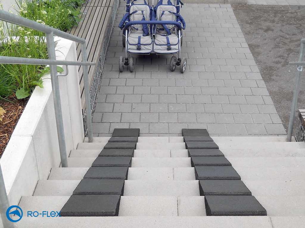 Treppenrampe Türschwellenrampe