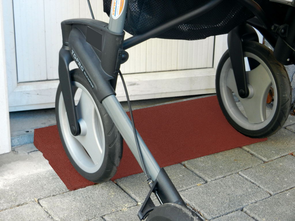 Auffahrrampen für Rollstühle
