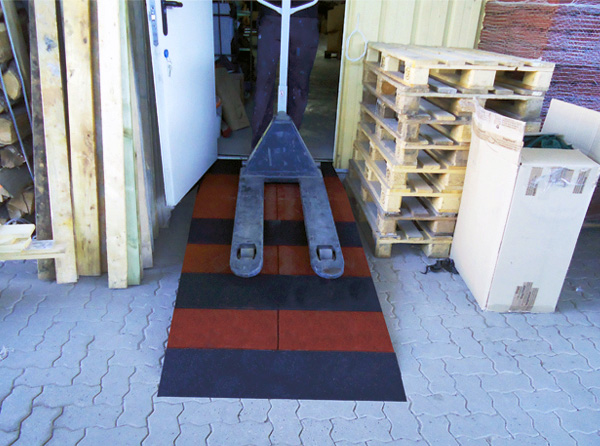 Modulare Rampensysteme RO-FLEX Hubwagen