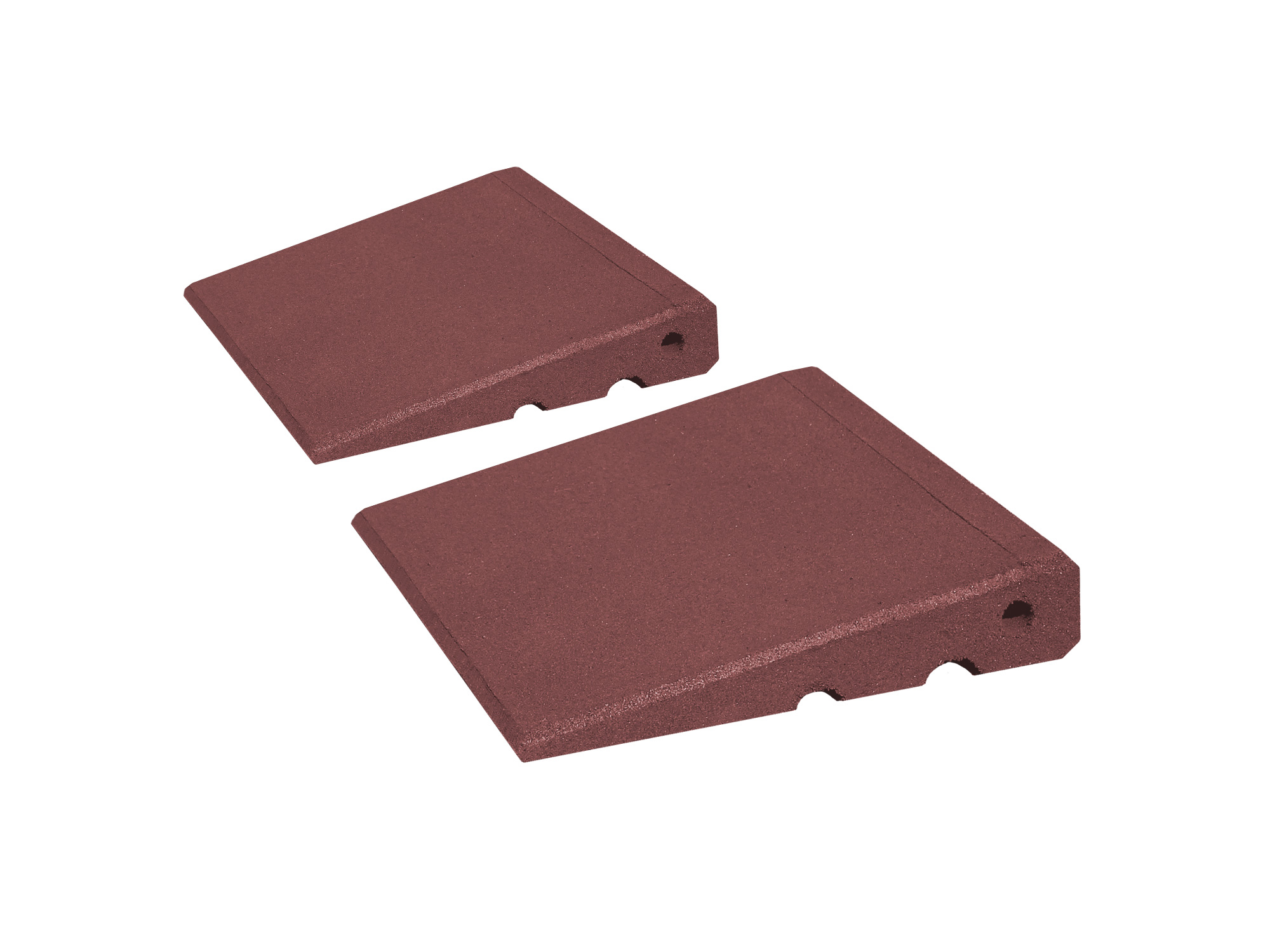 Türschwellenrampe Excellent Set mm 45 mm Hoch Rotbraun