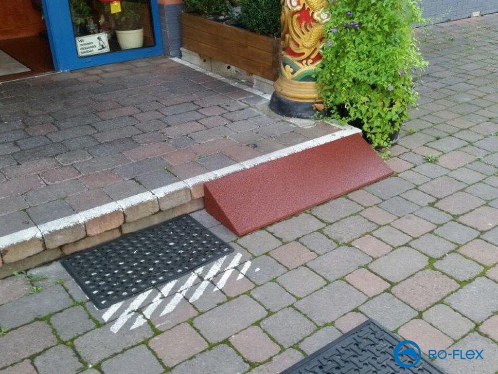 Türschwellenrampe Haus Garten Terrasse Vorgarten