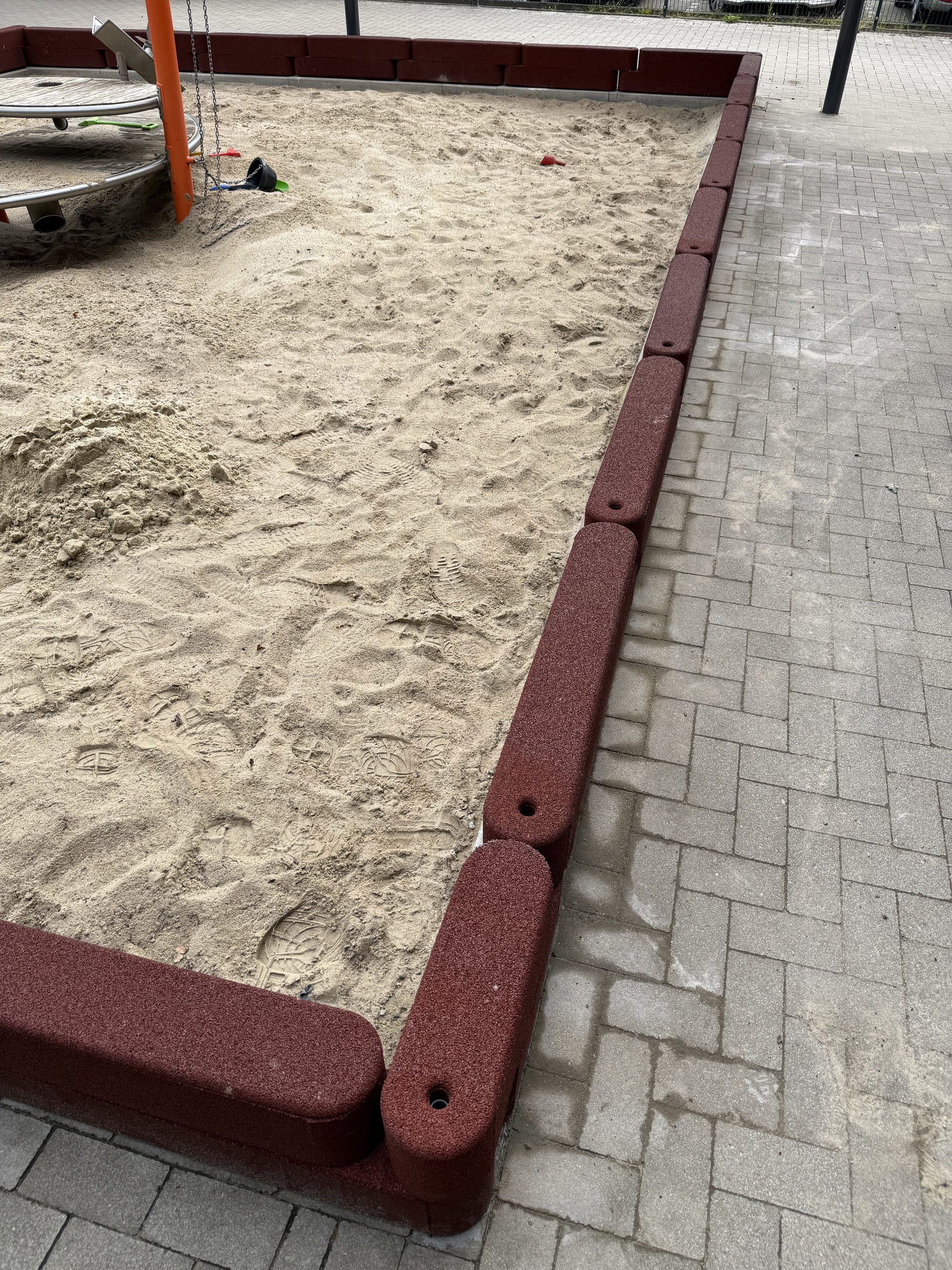 Doppelblock Sandkasteneinfassung Soft Element
