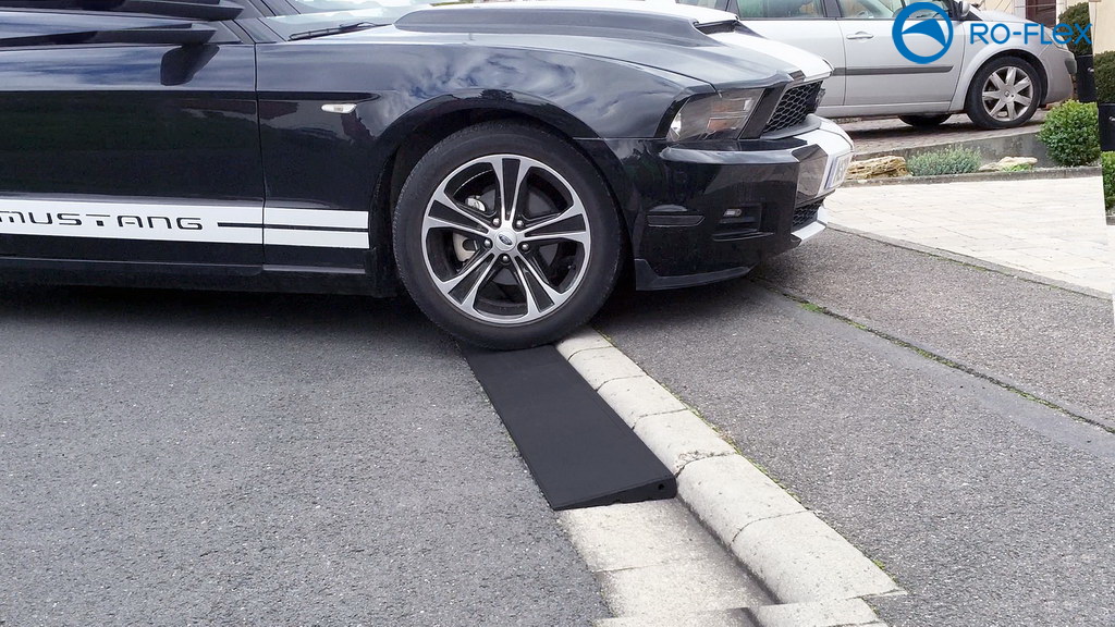 RO-FLEX Bordsteinkanten-Rampe Auffahrrampe