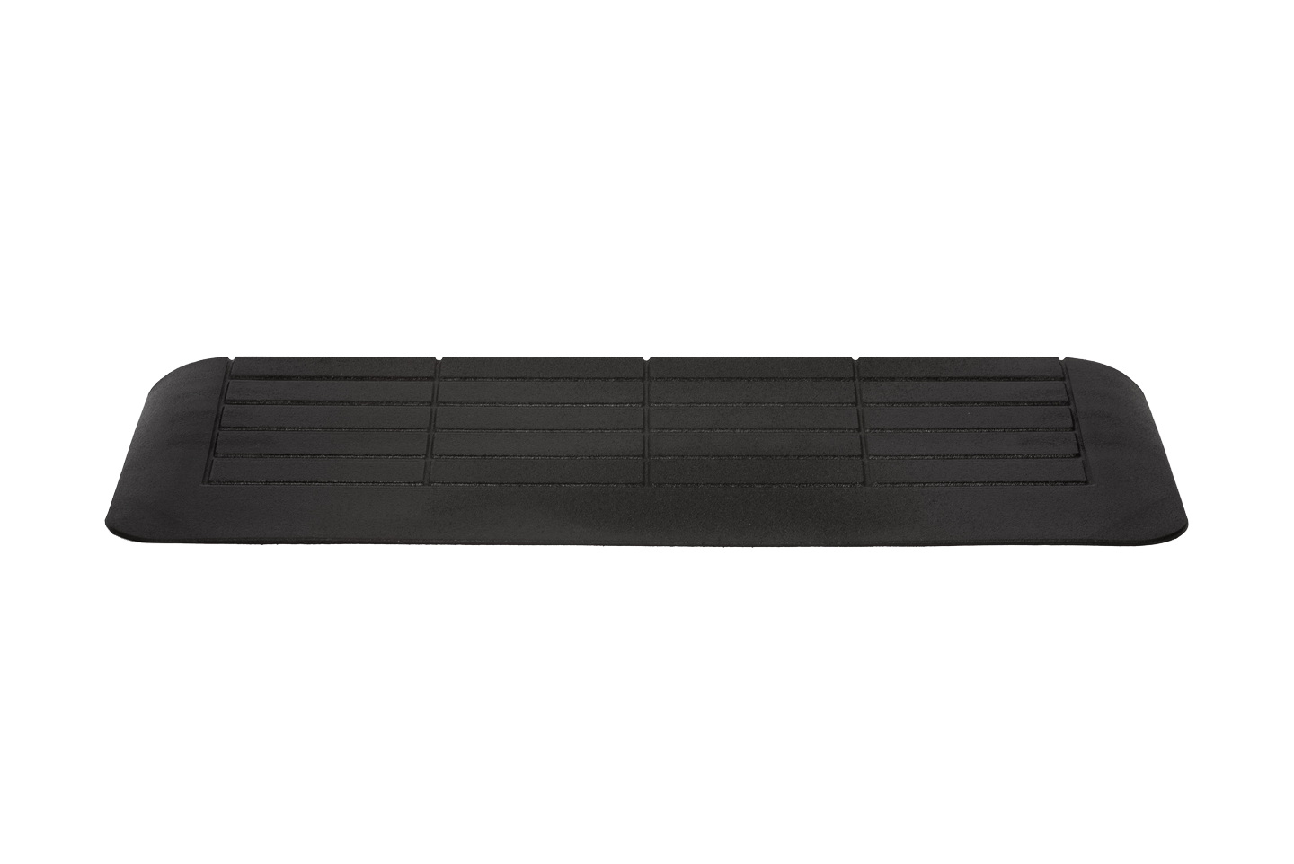 Schwellenrampe Komfort Line 900 , Höhe 15 - 125 mm aus recyceltem Gummi.